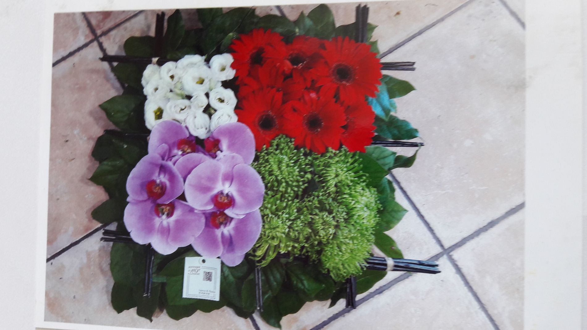 (11)1carré de fleurs coloris au choix, 80 euros ,120 euros, 170 euros